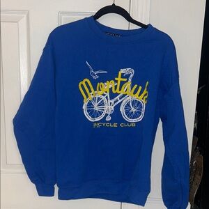 Prince Peter Collection Blue Montauk Bicycle Club Sweater